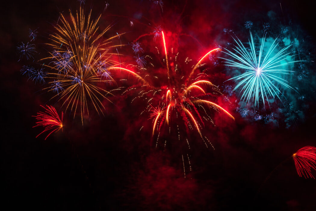 Vodafone Kunden sorgten in der Silvesternacht für ein Datenfeuerwerk. © iStock/Nikada